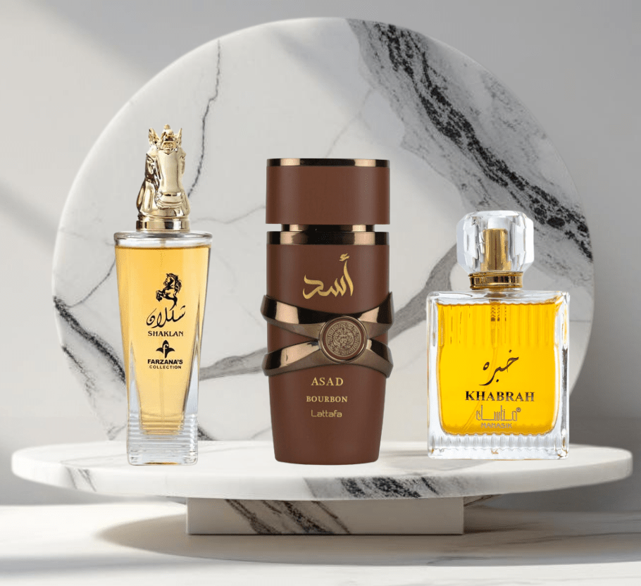 Set 3 parfumuri ARABESTI de Barbati 100ML - LATTAFA - SHAKLAN - KHABRAH - Parfumuri de vis