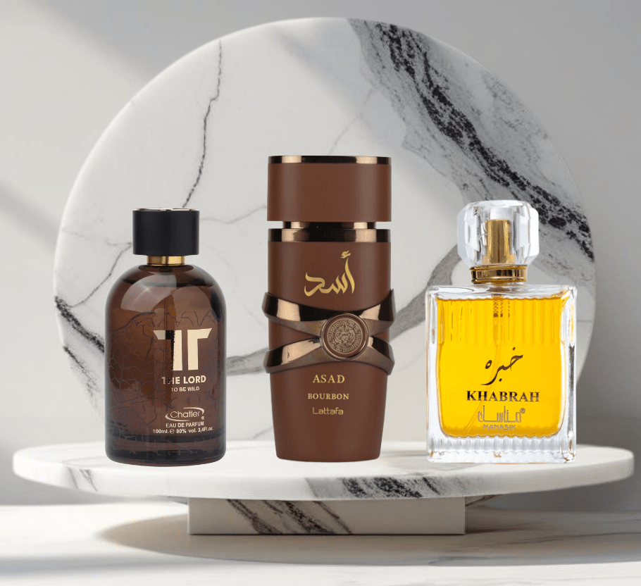 Set 3 parfumuri ARABESTI de Barbati 100ML - LATTAFA - THE LORD - KHABRAH - Parfumuri de vis
