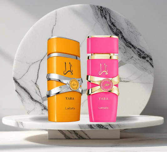 Set 2 parfumuri Lattafa de Dama - YARA CANDY - YARA TOUS