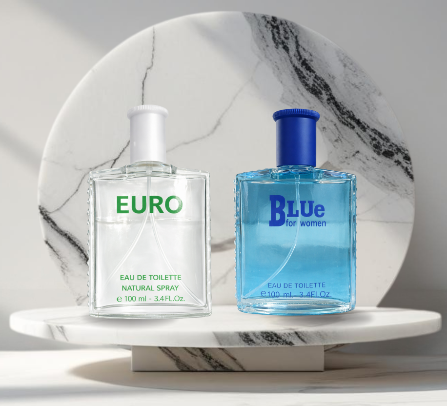 Set 2 parfumuri de Barbati 100ML - EURO - BLUE FOR MEN