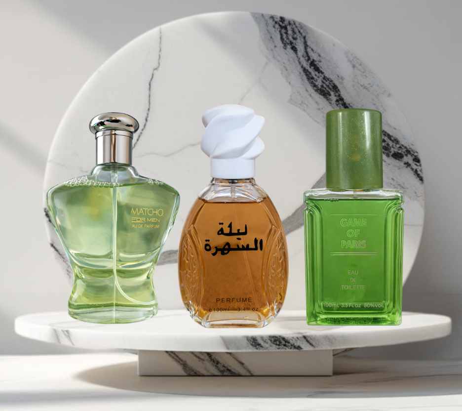 Set 3 parfumuri de BARBATI 100ML - ARABIC - GAME OF PARIS - MATCHO