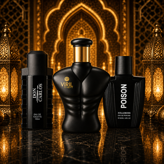 Set 3 parfumuri de Barbati 100ML - BLACK VIRIL - DON CARLOS - POISON