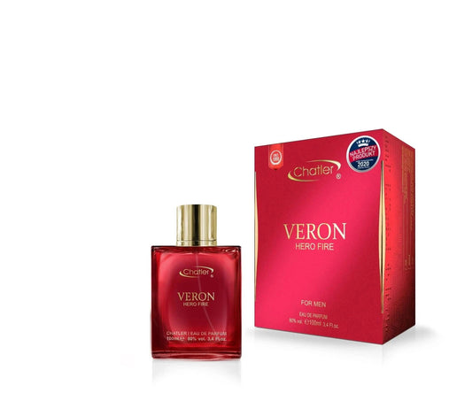 CH Veron Hero Fire Men 100 ml – Inspirat din Versace Eros Flame - Parfumuri de vis