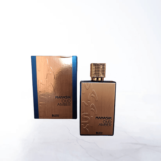 MANASIK OUD AMBER BLUE 100ML (BARBAT) - Parfumuri de vis