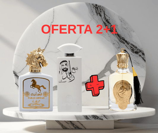 OFERTA 2+1 parfumuri ARABESTI de Barbati 100ML - FARAS - MUSK - NOUF - Parfumuri de vis
