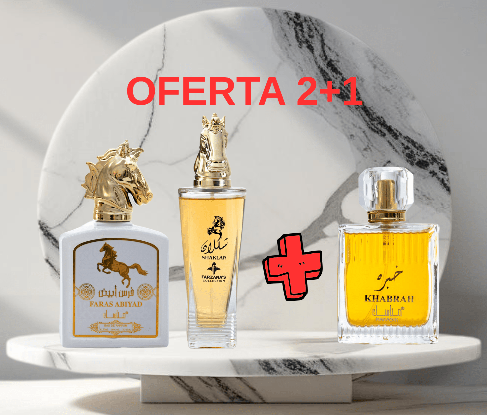 OFERTA 2+1 parfumuri ARABESTI de Barbati 100ML - FARAS - SHAKLAN - KHABRAH - Parfumuri de vis