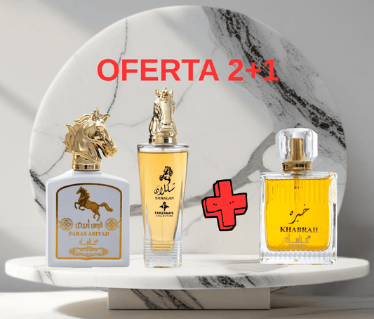 OFERTA 2+1 parfumuri ARABESTI de Barbati 100ML - FARAS - SHAKLAN - KHABRAH - Parfumuri de vis