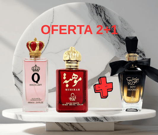 OFERTA 2+1 parfumuri ARABESTI de Femei 100ML - DOLCE - MUHIBAH - BINT - Parfumuri de vis