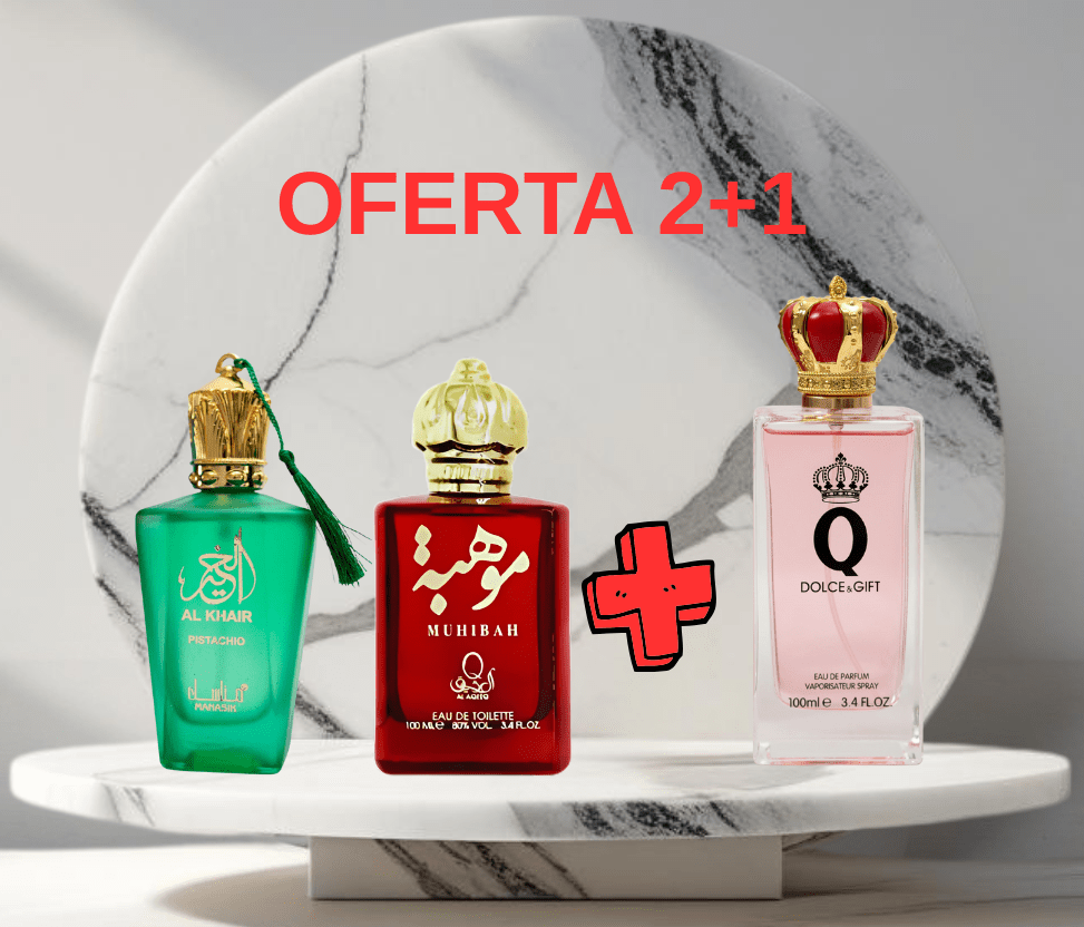 OFERTA 2+1 parfumuri ARABESTI - KHAIR + MUHIBAH + DOLCE - Parfumuri de vis