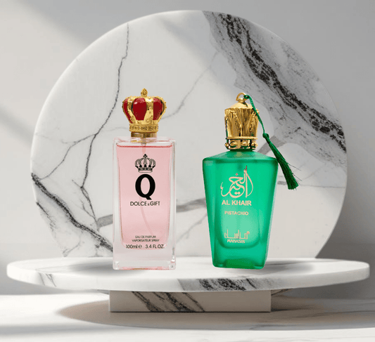 Set 2 parfumuri ARABESTI de Dama 100ML - DOLCE GIFT - AL KHAIR - Parfumuri de vis