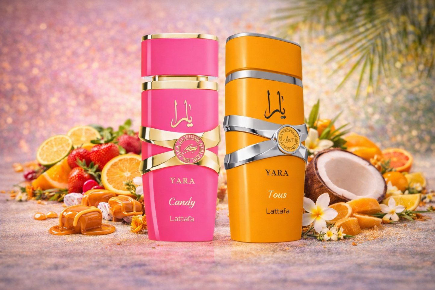Set 2 parfumuri Lattafa de Dama - YARA CANDY - YARA TOUS - Parfumuri de vis