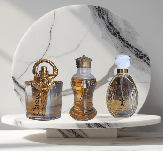 Set 3 parfumuri ARABESTI de Barbati 100ML - CLASSIC - DIRHAM - MOUSSAF - Parfumuri de vis