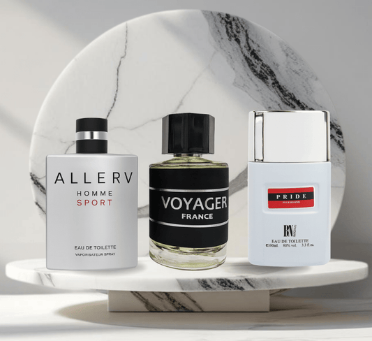 Set 3 parfumuri ARABESTI de Barbati 100ML - VOYAGER - PRIDE - ALLERV - Parfumuri de vis