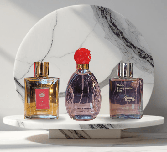 Set 3 parfumuri ARABESTI de Dama 100ML - ROUGE - BALILA - ITHARA - Parfumuri de vis