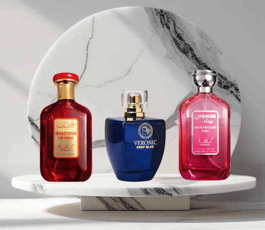 Set 3 Parfumuri ARABESTI de Damă 100ML - VERONIC - RED - PINK - Parfumuri de vis