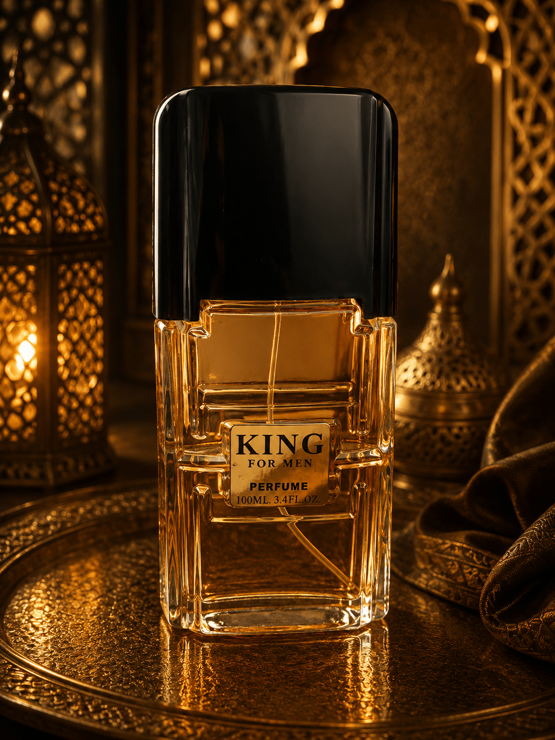 Set 3 Parfumuri de Bărbați 100ML - KING FOR MEN - INDQMPFABLE - COBRA - Parfumuri de vis