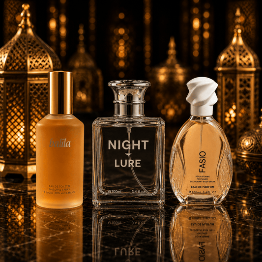 Set 3 Parfumuri de Bărbați 100ML - NIGHT LURE - BALIBA PARIS - FASIO ESSENCE - Parfumuri de vis