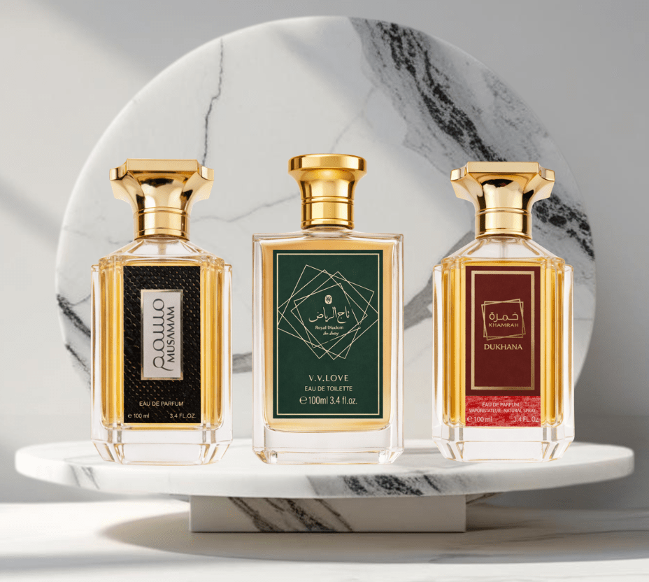 Set 3 parfumuri de Barbati 100ML - ROYAL - MUSAMAM - DUKHANA - Parfumuri de vis