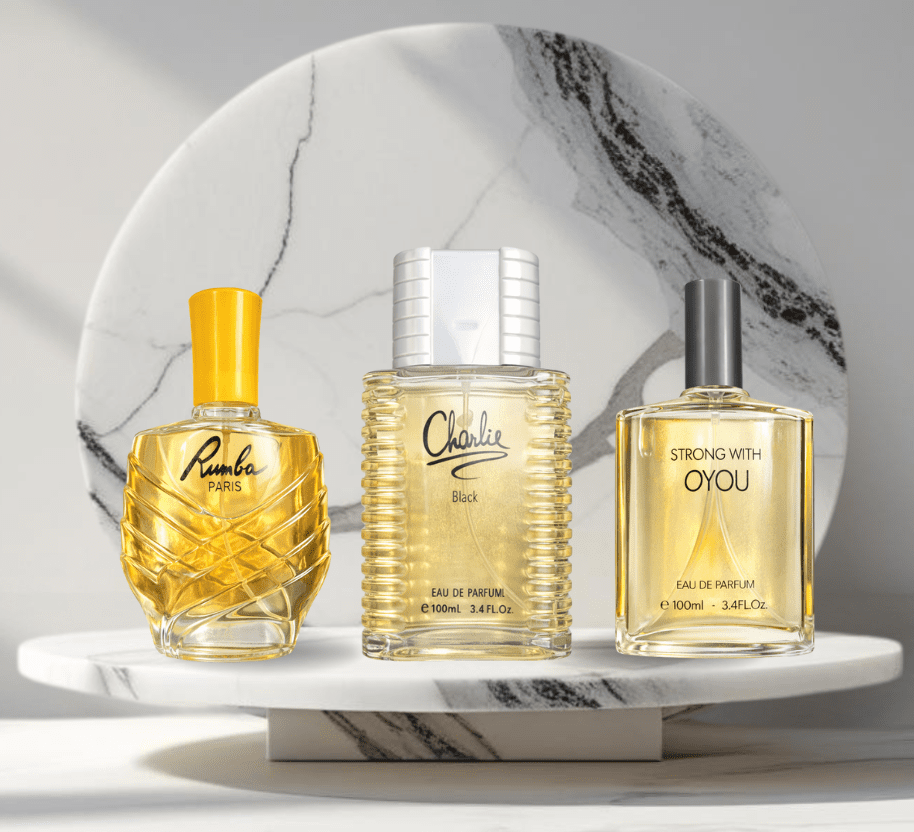 Set 3 parfumuri de Barbati 100ML - RUMBA - STRONG - CHARLIE - Parfumuri de vis