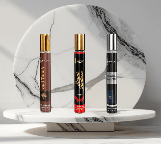 Set 3 parfumuri de Barbati 35ML - OUD TOUCH - ROYAL RAMBA - BLACK WOOD - Parfumuri de vis