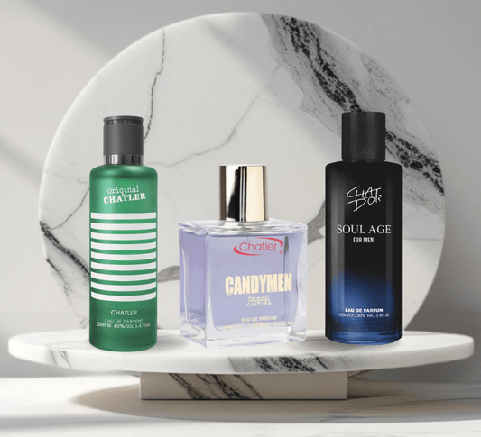 Set 3 Parfumuri de Barbati de 100ML - CANDYMEN - SOUL AGE - ORIGINAL - Parfumuri de vis