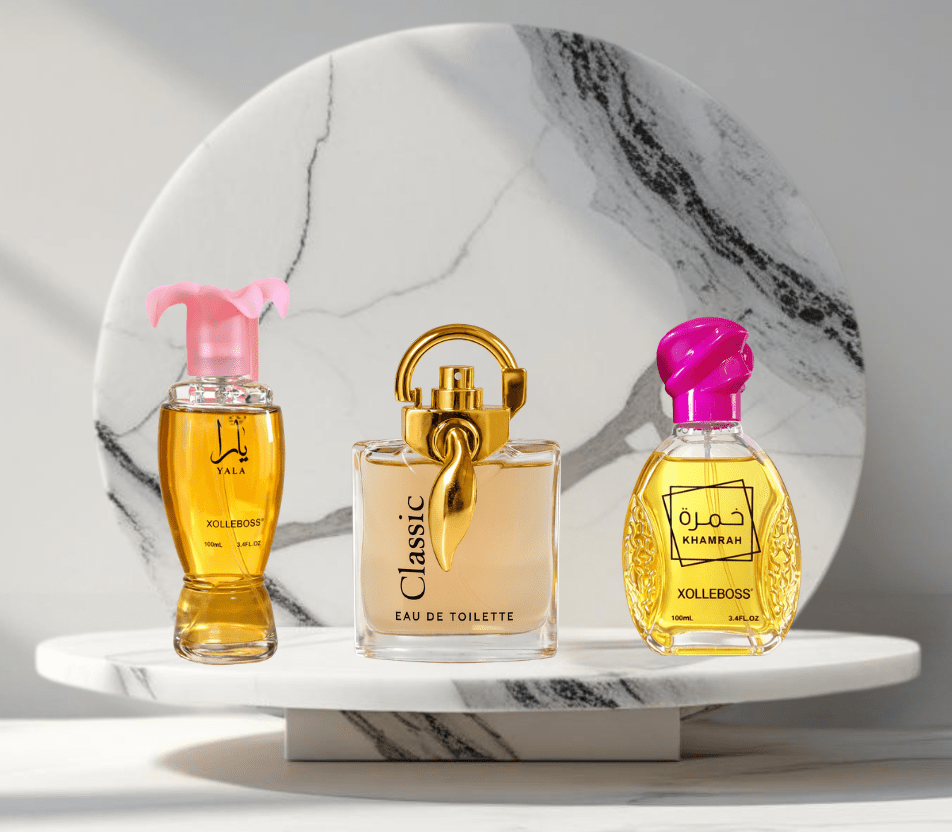 Set 3 Parfumuri de Dama 100ML - CLASSIC - YARA - KHAMRAH - Parfumuri de vis