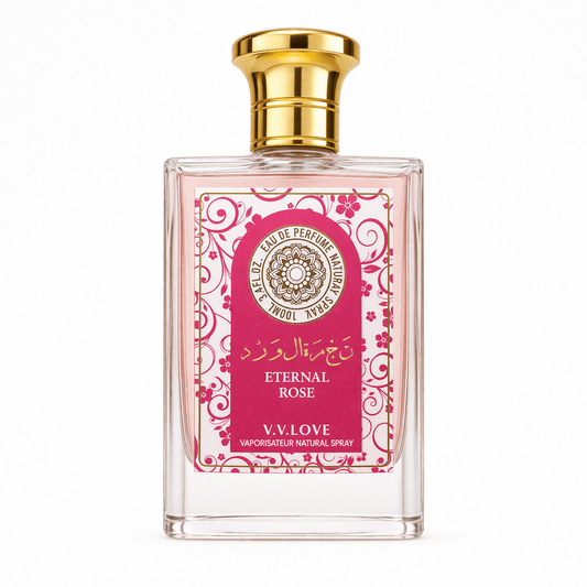 Set 3 parfumuri de DAMA 100ML - ETERNAL ROSE - CRIMSON - HUYAM - Parfumuri de vis