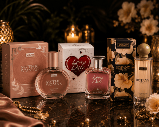 Set 3 Parfumuri de Damă 100ML - MYTHIC - LOVE DALE - BOTANY GRACE - Parfumuri de vis