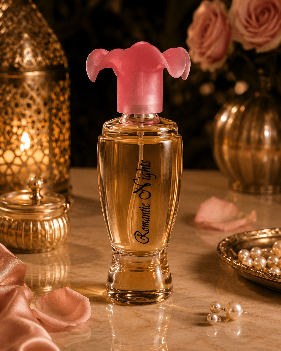 Set 3 Parfumuri de Damă 100ML - RED ROSE - ROMANTIC NIGHTS - ASAD - Parfumuri de vis
