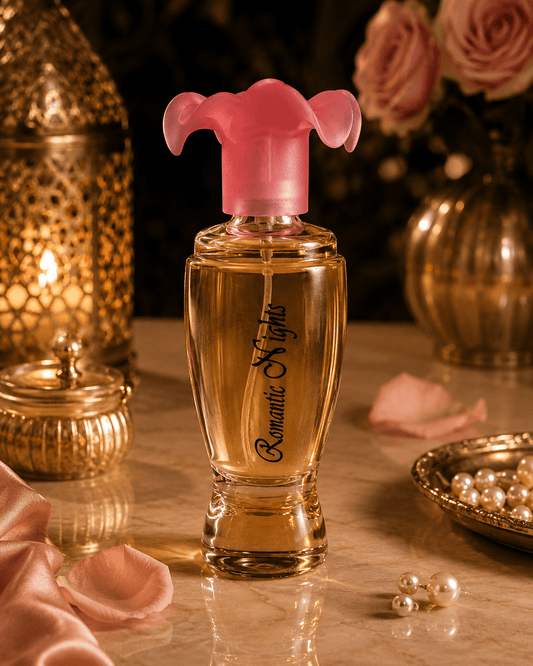 Set 3 Parfumuri de Damă 100ML - RED ROSE - ROMANTIC NIGHTS - ASAD - Parfumuri de vis