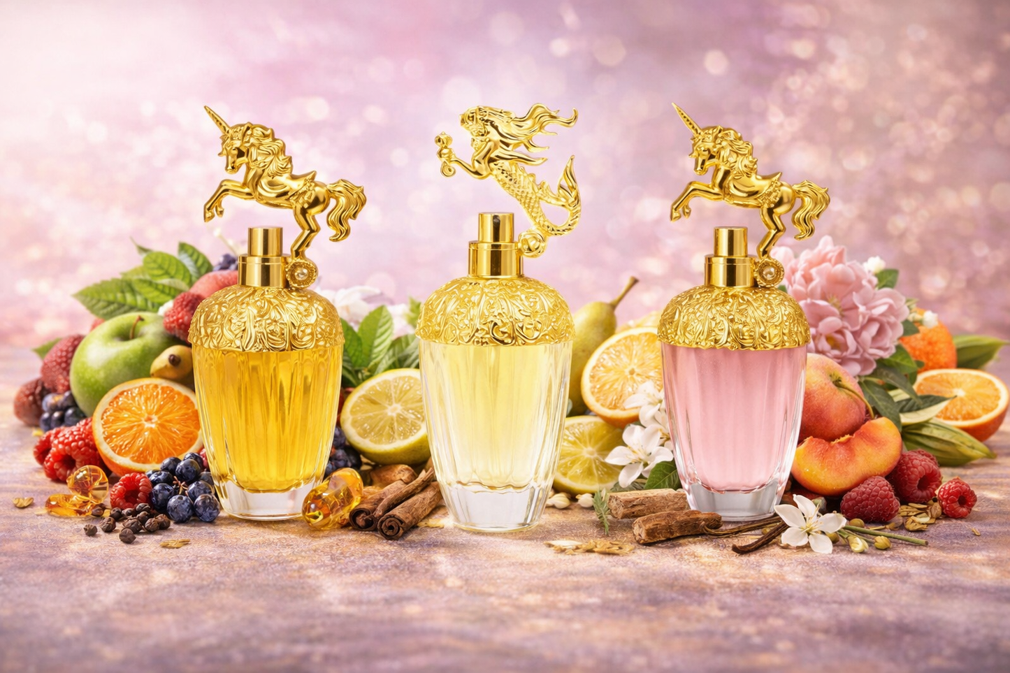 Set 3 parfumuri de Dama 80ML - FANTASIA B - Y - P - Parfumuri de vis