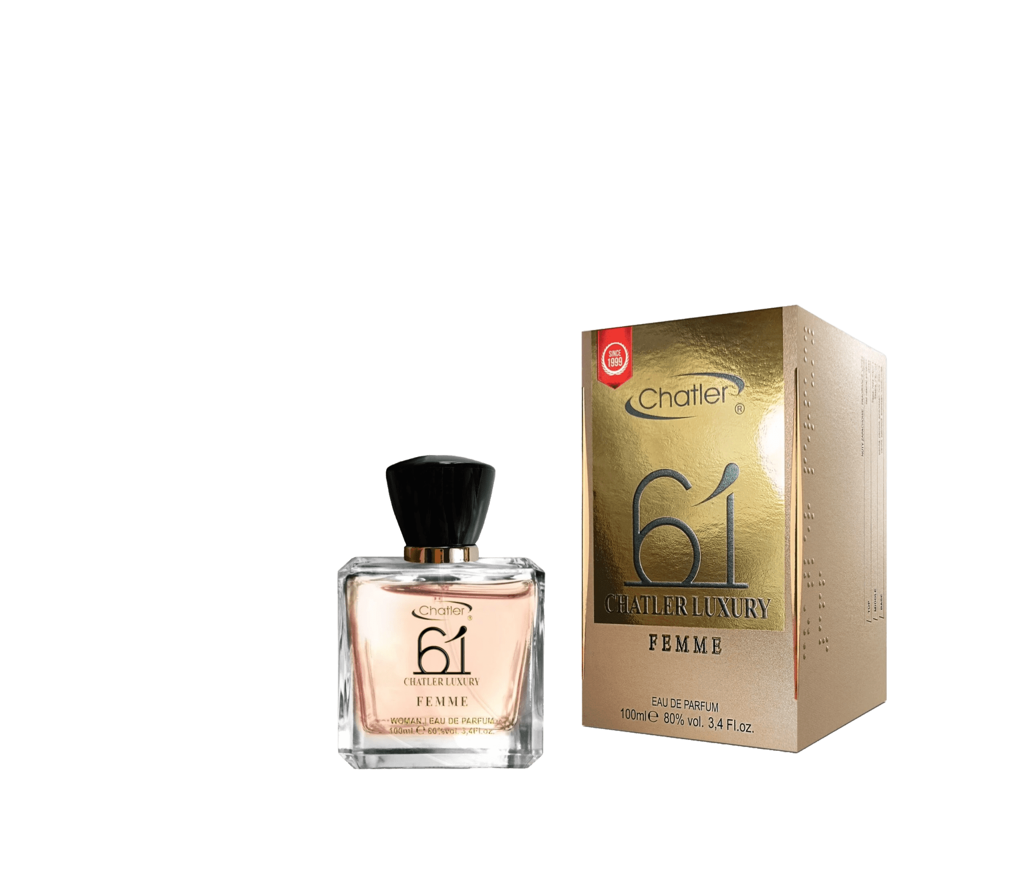 Set 3 Parfumuri de Femei 100ML – Liberty - Luxury Femme - Madeleine Woman - Parfumuri de vis