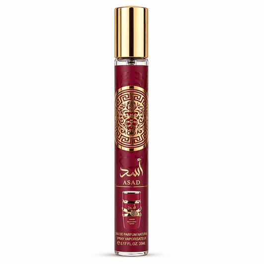 Set 5 Parfumuri de Barbati 35ML - ASAD - DUKHAN - QAHWA - BADEE AL OUD - BOURBON - Parfumuri de vis